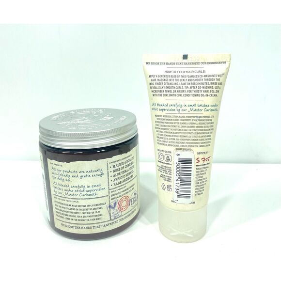 Curlsmith Double Cream Deep Quencher Deep Conditioner for Dry Hair 8 oz New - Picture 2 of 2